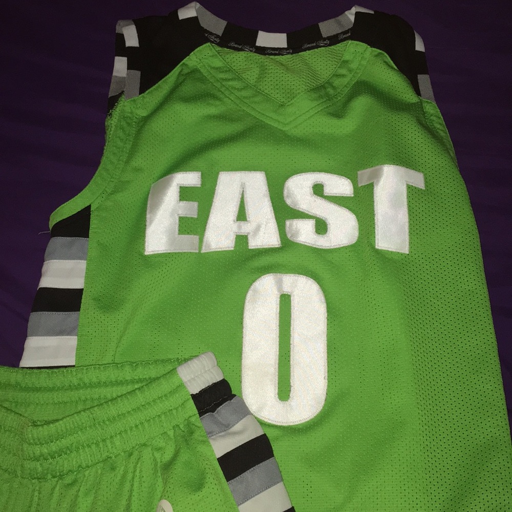 Exclusive old school East basketball jersey